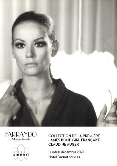 Collection de la 1ère James Bond Girl Française : Claudine Auger