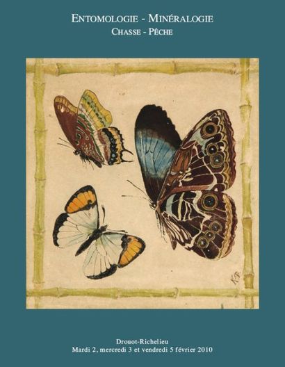 Collection du Comte Hervé de TOULGOËT et à divers Entomologie, Chasse, Vénerie, Pêche Ouvrages sur l’Histoire Naturelle et la Pêche