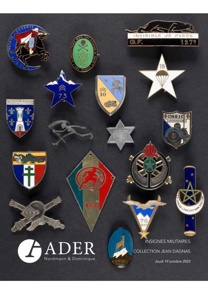 Insignes militaires - Une collection