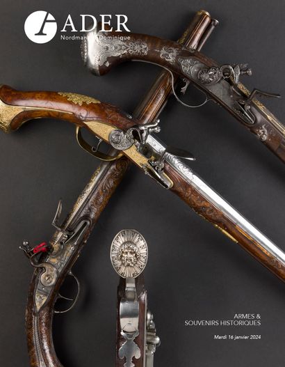 Antique weapons and historical souvenirs