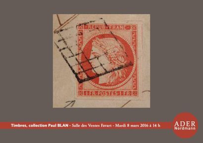 Timbres & histoire postale - Collection Paul BLAN