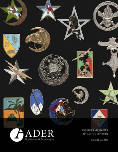 INSIGNES MILITAIRES D'UNE COLLECTION