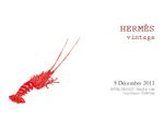 HERMES VINTAGE  - VENTE LIVE