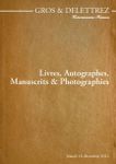 LIVRES MANUSCRITS ET AUTOGRAPHES