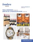 vins et spirtitueux, arts décoratifs du XXe, montres, objets d'art et d'ameublement, design