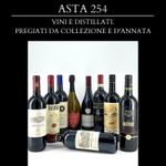 ASTA 254 - VINI E DISTILLATI. PREGIATI DA COLLEZIONE E D'ANNATA.