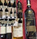 + de 3000 Btls de grands VINS de Bordeaux dont : Lafite Rothschild et Mouton Rothschild 1985 – Margaux (Bouteilles et Magnums) – Yquem et bien d’autres