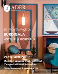 [ONLINE SALE] From the Burdigala, 4* hotel in Bordeaux : Furniture, works of art, operating equipment and lighting