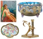 tableaux, objets de vitrine, bijoux, argenterie