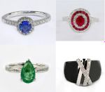 Beaux bijoux (diamants,saphirs,émeraudes) Prix Soldissimo                                          Frais d'envoi Gratuit
