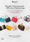 Timed Online Handbags Sale January 9th 2pm London time (3pm Paris Time) 