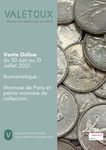 Vente Online du 30 juin au 10 juillet : Numismatique - Monnaie de Paris et petite monnaie de collection - etc..