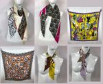 New scarves: Saint-Laurent, Dior, Balenciaga, Longchamp, Chloé, Lacroix...