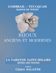 BIJOUX - LA VARENNE ST HILAIRE - EXPERT : C. SALANNE
