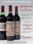 Vente à 11h et 14h15 : Grands vins et vieux alcools - Session 1 - EXPERT : C. MARATIER 