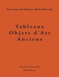 Tableaux - Objets d’Art Anciens, succession de madame Michel Binoche, 1re vente, 