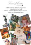 ART MODERNE ET CONTEMPORAIN: Tableaux, Sculptures et Multiples (+ de 500 lots)