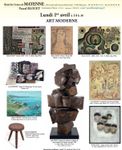 Tableaux modernes et contemporains, sculptures, bronzes, arts décoratifs du XXe, design