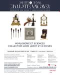 horlogerie, instruments scientifiques