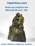 [VENTE MAINTENUE]- Tableaux, sculptures, livres, vins