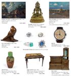 bijoux, orfèvrerie, tableaux anciens et modernes, art d'Asie, arts décoratifs du XXe, mobilier et objets d'art, montres