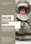 SALE: ON-LINE / MULTI-COLLECTIONS (Toys, Books, Stamps, Postcards...)
