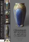 Céramique - art nouveau & art déco - objets d'art