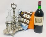 Vins, Arts de la table, Céramiques, Argenterie - Collection La Pléiade - Tableaux et lithographies XIX et XXème siècle - Mode et Vintage