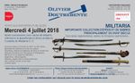 Armes, militaria, souvenirs historiques