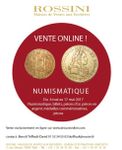 Numismatique - Billets, pièces d'or, pièces en argent,  médailles commémoratives, jetons - vente online du 4 mai  au 17 mai  2017
