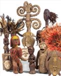  Dessins et tableaux, objets de décoration, art africain, mobilier de style