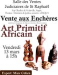 Vente d'Art Africain et Tableaux
