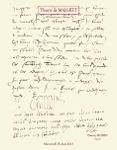 Lettres Manuscrits et Autographes