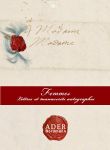 Femmes, Lettres & Manuscrits autographes - Collection Claude de Flers