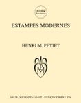 ESTAMPES MODERNES : COLLECTION H. M. PETIET
