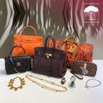 Mode (sur le thème de la), bagages et accessoires de mode, vintage