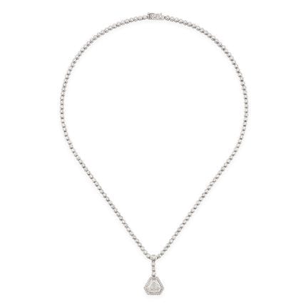 Contemporary Jewelry
A 750‰ white gold “rivière” n