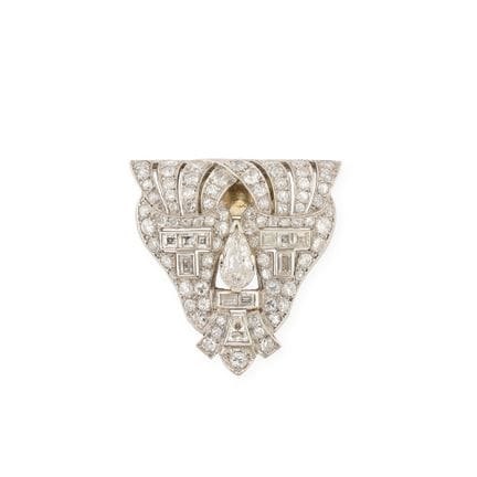 French Art Deco period piece 
“Stylized Volutes” l