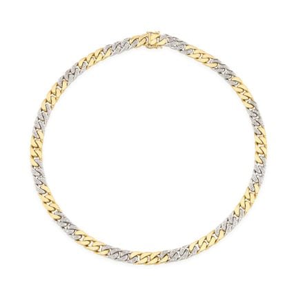 POMELLATO
750‰ yellow and white gold necklace with