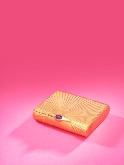 Charles HOLL, Mid-20th century 
750‰ yellow gold c