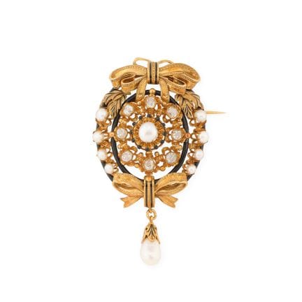 French jewelry from the second half of the 19th ce