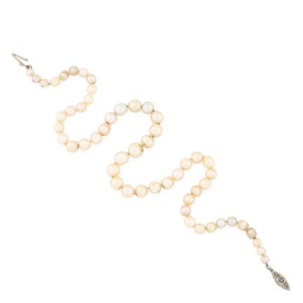 *Early 20th-century piece
Necklace consisting of a