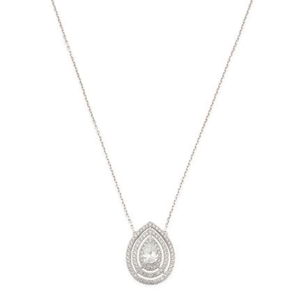 Contemporary French Jewelry 
A 750‰ white gold nec