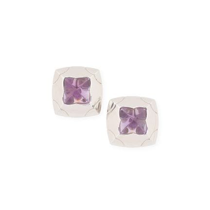 *BULGARI, “Pyramide” Collection
Pair of domed, pyr