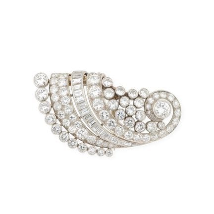 French jewelry from the 1950s–1960s
“Volute” brooc