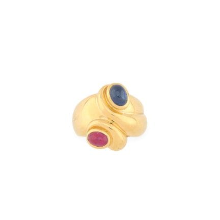MELLERIO, 1980s–1990s
750‰ yellow gold band ring f