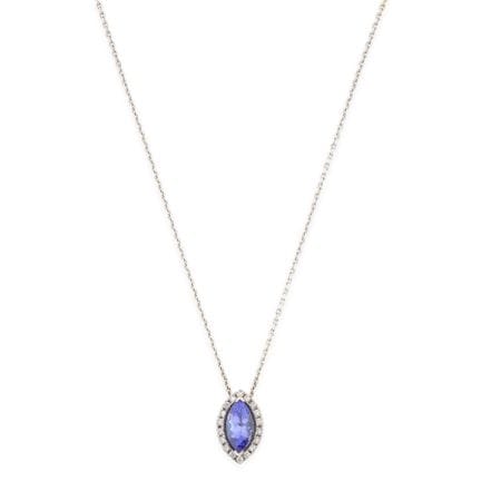 Contemporary Jewelry 
A 750‰ white gold pendant se