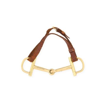 HERMES PARIS
Vintage “Mors de cheval” bracelet in 