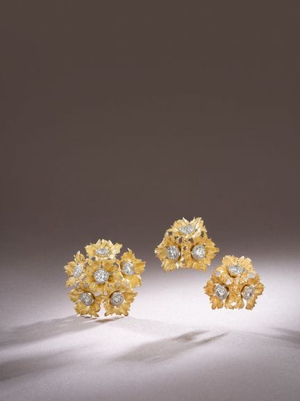 *GIANMARIA BUCCELLATI
Set consisting of a brooch-p