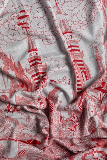 HERMES Paris, made in France - Cashmere and silk s
